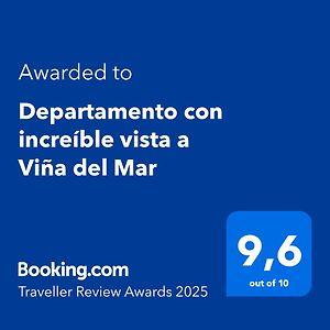 Departamento con increíble vista a Viña del Mar